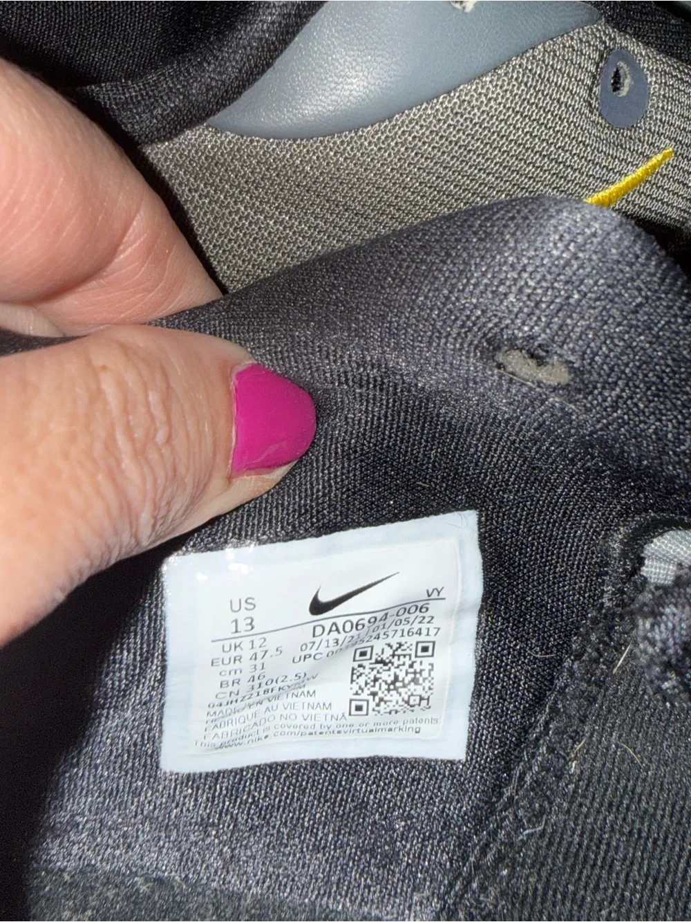nike zoom freak questions leave